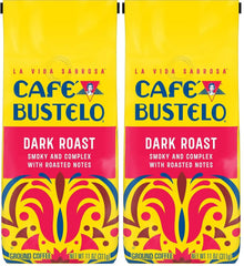 Café Bustelo Dark Roast Ground Coffee 11 Ounce Bag (Pack of 2)