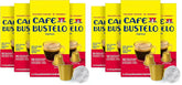Café Bustelo Aluminum Espresso Capsules, Dark Roast Coffee, Nespresso Original Line Compatible, Intensity 11, 10 Count (Pack of 8)