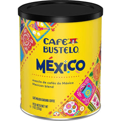 Café Bustelo Mexico Blend Dark Roast Ground Coffee, 9 Ounce (Pack of 6)