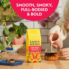 Café Bustelo Dark Roast Ground Coffee, 11-Oz. Bag (Pack of 6)