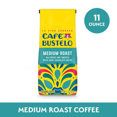 Cafe Bustelo Medium Roast Ground Coffee 11 Ounce Bag